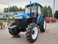 Vente directe d'usine : Tracteur agricole New Holland SNH704 4 cylindres de haute qualité (70 CV, 4 roues motrices) en excellent état.
