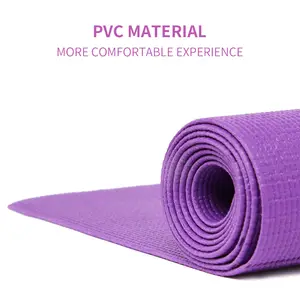 Schlussverkauf Anti-Rutsch PU/PVC Gummi 5mm personalisierte professionelle kundenspezifische Hersteller-Umweltfreundliche PU-Yoga-Matte