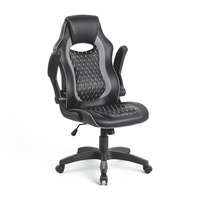 Accoudoir réglable haut de gamme PC Game Home Office E-Sport Chaise inclinable avec réglage de la hauteur Caractéristiques de massage en mousse