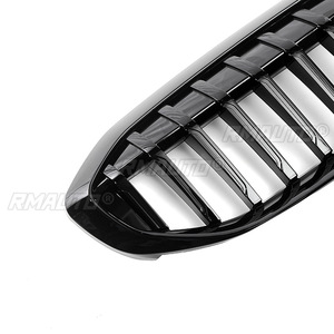 Parrilla Delantera Negra Brillante para BMW Serie 3 G20 2019 2020 2021 2022, Rejilla de ABS para Parachoques, Estilo Automotriz - Product Image 5