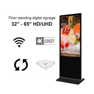 55 inch chất lượng cao đầy đủ màu sắc giá rẻ màn hình cảm ứng <span class=keywords><strong>LCD</strong></span> quảng cáo Totem kiosk xách tay kỹ thuật số biển và màn hình hiển thị - Product Image 2