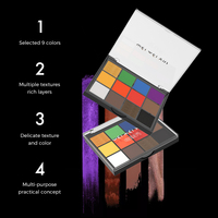 Beauté cosmétique maquillage 12 couleurs Palette marque privée haute Pigment maquillage personnalisé fard à paupières Palettes