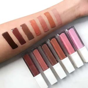 Vente en gros de gloss à lèvres brillant imperméable sans logo, 16 couleurs, brillant, de haute qualité, végan - Product Image 1