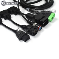 Herramienta Técnica VOCOM II 2.8 PTT con 2 Años de Garantía, Escáner de Diagnóstico para Camiones y Excavadoras con Interfaz USB