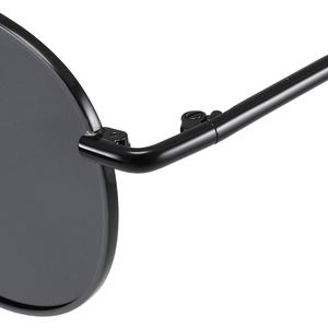 <b>Round</b> Pilot <b>Sunglasses</b> Full Rim Metal <b>Frame</b> Green Lenses UV400 Protection Unisex Adult Sun Protection - Product Image 4