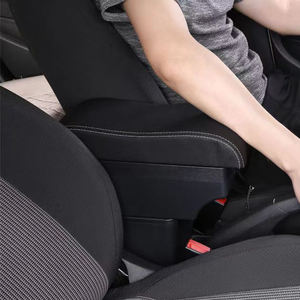 Boîte d'accoudoir de voiture Boîte de rangement double couche Chargement USB Rehausser le contenu du magasin Central Accessoires d'accoudoir <span class=keywords><strong>pour</strong></span> <span class=keywords><strong>Toyota</strong></span> <span class=keywords><strong>Yaris</strong></span> - Product Image 2