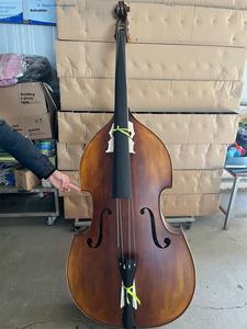 ฟิงเกอร์บอร์ดไม้มะเกลือเชลโล่ทำด้วยมือไม้ชบาเบสคู่กับแผงไม้สนสีขาวและเมเปิ้ล - Product Image 5