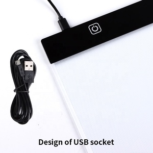 Vente chaude Ultra Mince A3 <span class=keywords><strong>Tablette</strong></span> Graphique Traçage Pad Traceur <span class=keywords><strong>Tatouage</strong></span> Boîte À Lumière USB Puissance Planche À <span class=keywords><strong>Dessin</strong></span> - Product Image 3