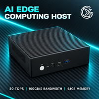 Host Komputasi AI Edge untuk Inferensi AI Real-Time, Mini PC Berkinerja Tinggi dengan Daya NPU 50 TOPS