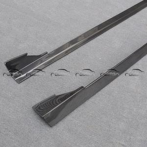 Alerones Laterales de Fibra de Carbono Estilo MAD, Extensión de Alerón, Color Negro Carbono Pulido, para Kit de Carrocería Serie 3 F30 - Product Image 5