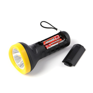 <b>Flashlight</b> <b>Led</b> Handheld Plastic Outdoor With 2 Aa Batteries White Light - Product Image 2