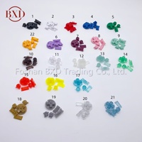 (L) 22 boutons de couleur pour console GBC, boutons en plastique pour GBC, boutons de couleur pour Gameboy Color