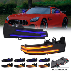 ไฟเลี้ยว LED คุณภาพสูงแบบไดนามิกสำหรับรถเบนซ์ <span class=keywords><strong>W204</strong></span> W176 W246 W212 CLA C117 GLA GLK W221 W218 ไฟเลี้ยวแบบเรียงลำดับ - Product Image 1