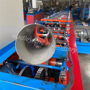 Gutter Downspout Pipe Roll Forming Machine With Factory Price - Product Image 6