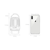 Lampe anti-moustiques compacte et portable PCBA, rechargeable par USB, tue-moustiques étanche pour l'extérieur