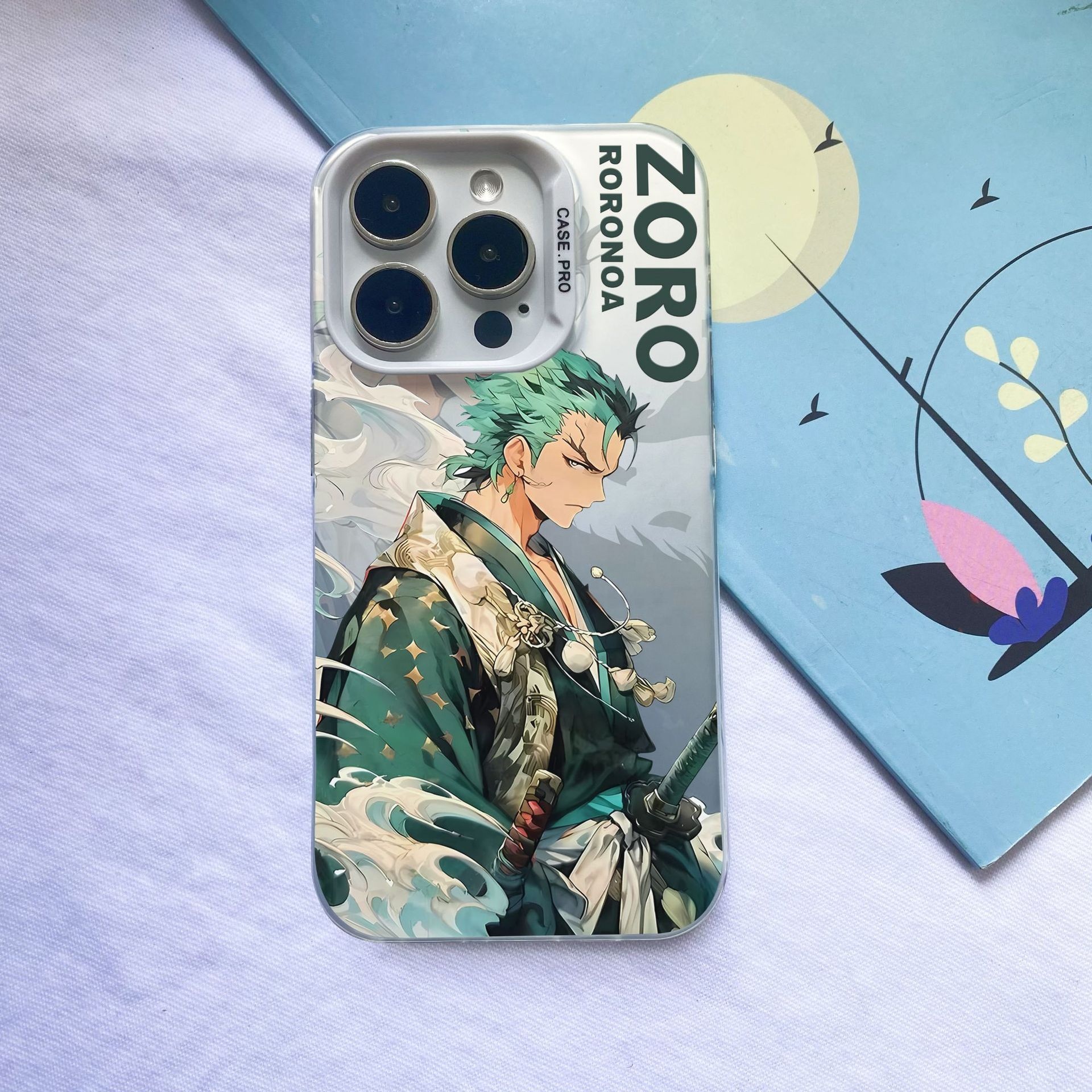 Luffy　iPhone 12 Pro One Piece Luffy Zoro Silicone Case for Apple iPhone 12 Mini 11 Pro