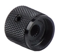 Usinage CNC personnalisé différents types de boutons de commande de potentiomètre de guitare pour 6mm(0.24 pouces) Dia