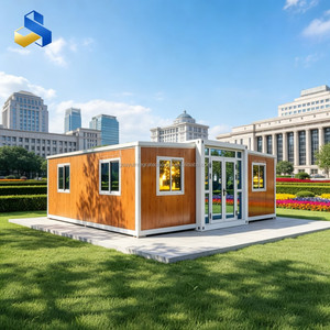 Casa Contenedor Modular Prefabricada y Expandible para Oficina, Escuela, Vivienda, Cocina, Dormitorio, Casa <span class=keywords><strong>de</strong></span> Campo - Product Image 1