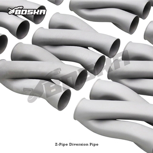 Tuyau d'échappement en Z universel BOSKA en acier inoxydable 316, 2,25''/2,5''/2,76''/3''/3,5'', tuyau d'échappement en Z en acier inoxydable SUS304 - Product Image 2