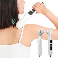 Masseur ultrasonique portatif, modes réglables, grande sonde de massage, adaptateur secteur sécurisé, relaxant musculaire complet pour le corps, utilisation à domicile