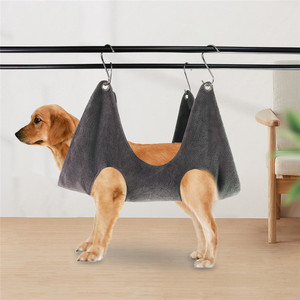 Alat pembersih tempat tidur gantung anjing katun, alat perawatan hewan peliharaan untuk mandi anjing kucing - Product Image 6