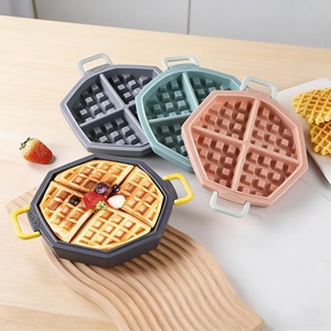 Molde para Hacer Waffles de Silicona Reutilizable, Libre de BPA, de la Mejor Calidad, Personalizable al por Mayor - Product Image 4