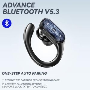 Audífonos Inalámbricos Deportivos Lenovo <span class=keywords><strong>ThinkPlus</strong></span> XT80, Sonido Estéreo de Alta Fidelidad, Pantalla LED de Energía, Control por Botones - Product Image 3