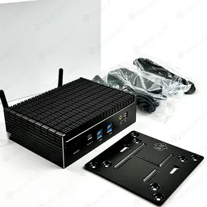 Chinese factories directly sell fanless microcomputer desktop GM1 microcomputer dual RS232 dual Lan industrial computer