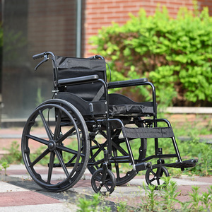 Silla de Ruedas Manual Plegable Ligera con Asiento Inodoro para Uso de Ancianos y Personas con Discapacidad - Product Image 2