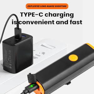 Luz Delantera para Bicicleta Z-23 LED, Batería de 2200mAh, Impermeable IPX4, Luz Portátil para Ciclismo de Montaña - Product Image 4