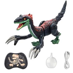 2.4G Simulation RC Dino Marche <span class=keywords><strong>Velociraptor</strong></span> Robot Jouets Électrique Marche Dino Jouets Avec Fonction De Pulvérisation - Product Image 6