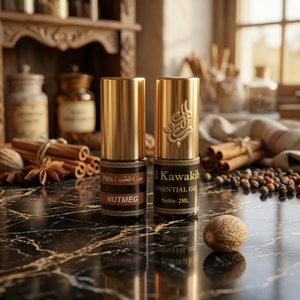 Huile essentielle de muscade pure 2 ml, extrait naturel de Myristica Fragrans au parfum riche et aromatique pour la parfumerie et l'aromathérapie - Product Image 4
