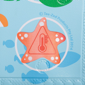 Tapis de bain en PVC à prix d'usine avec impression et indicateur, antidérapant et lavable, pour enfants, pour usage domestique - Product Image 3