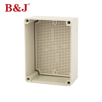 Boîtier de jonction étanche IP68 en plastique ABS certifié CE B&J 150*200*100 mm gris avec vis - Plage de température -40 à 80°C