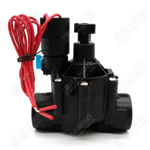 1 ''DN2525mmガーデン農業点滴灌漑水プラスチック電気ソレノイドバルブ9V12V 24V DC 110V 120V 220V 240V AC