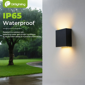 Lámpara <span class=keywords><strong>de</strong></span> Pared Exterior Negra con Iluminación <span class=keywords><strong>de</strong></span> 2 Lados, Certificación ETL FCC, Lámpara <span class=keywords><strong>de</strong></span> Pared Exterior <span class=keywords><strong>de</strong></span> Aluminio, Linterna <span class=keywords><strong>para</strong></span> Garaje, Lámpara <span class=keywords><strong>para</strong></span> <span class=keywords><strong>Casa</strong></span> - Product Image 6