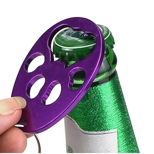 Hxy kim loại móc chìa khóa gấu mèo con chó chân <span class=keywords><strong>Keychain</strong></span> mở chai bia mở công cụ <span class=keywords><strong>Key</strong></span> tag Chuỗi vòng Talon mở chai <span class=keywords><strong>Keychain</strong></span> - Product Image 3