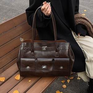 Top Fashion Wholesale New Biker Wind Bolso de mano de gran capacidad Fashion Cool Girls Hombro Axila Bolso grande - Product Image 1