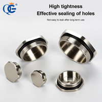Bouchon hexagonal aveugle étanche IP68 en acier inoxydable, bouchon de calfeutrage hexagonal M PG NPT pour câble