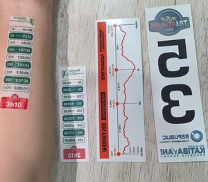Tatuaggi Personalizzati con Numeri per Maratona e Triathlon, Stampa Sportiva - Product Image 3