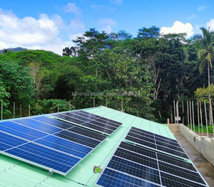 Dễ dàng cài đặt năng lượng mặt trời nhà Hệ thống lưu trữ năng lượng lai hoàn thành 5KW 10KW 50kw năng lượng mặt trời hệ thống bảng điều khiển Kit với pin - Product Image 6