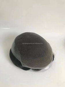 ทูเป้ผมแท้<span class=keywords><strong>สี</strong></span>เทา ขนาด 7x9 นิ้ว แบบสั่งทำพิเศษ ผสมสี 1B30 1B60 รุ่น Q6 ไฮบริด ฐานลูกไม้สวิสผสม PU ระบายอากาศได้ดี สำหรับผู้ชาย แก้ปัญหา<span class=keywords><strong>ผม</strong></span>ร่วงในผู้สูงอายุ - Product Image 6