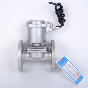 Vanne solénoïde en acier inoxydable, ouverture normale, commande électrique, résistante à la corrosion, vanne eau/huile, raccord à bride pour pipeline - Product Image 5