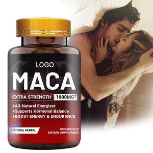 Kapsul perawatan kesehatan Maca pria suplemen energi Maca pil <span class=keywords><strong>Herbal</strong></span> organik Maca akar kapsul - Product Image 1