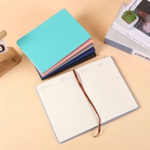 Design Elastic Strap Notebook Wholesale Business Notebook Set Creative Office Solid Color Notebook - Product Image 2