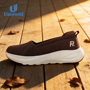 Uniworld Vietnam Wholesale - Chaussures à enfiler en maille effet pieds nus, chaussures décontractées sans couture pour le Pilates, l'enseignement, les voyages et un confort tout au long de la journée - Product Image 1