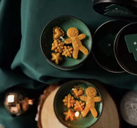 Bougie de Noël parfumée aux biscuits au gingembre personnalisée, décorations pour la maison avec une touche d'ambiance Diwali, en cire d'abeille, pour bars