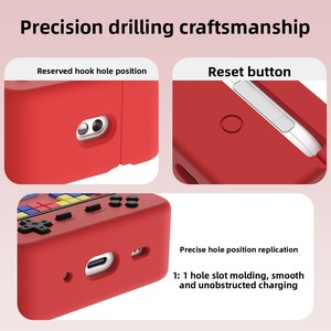 Funda Protectora Creativa Retro <span class=keywords><strong>de</strong></span> <span class=keywords><strong>Segunda</strong></span> Generación, Ecológica, con Barniz UV, <span class=keywords><strong>de</strong></span> Silicona, Resistente a Arañazos y Caídas, para <span class=keywords><strong>Pro</strong></span> - Product Image 3