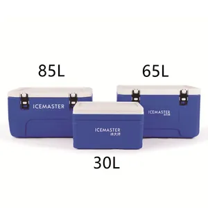 IceMaster Hot-selling 30L 65L 85L Portable Plastic Camping Ice ice chest Cooler box For Camping And Picnic