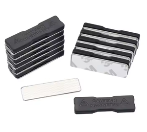 N52 Neodymium Magnetic Name Tag Badges DIY Name Tags avec ruban adhésif NDfeb Magnet Holder Block/Stick Pattern for Speakers - Product Image 5